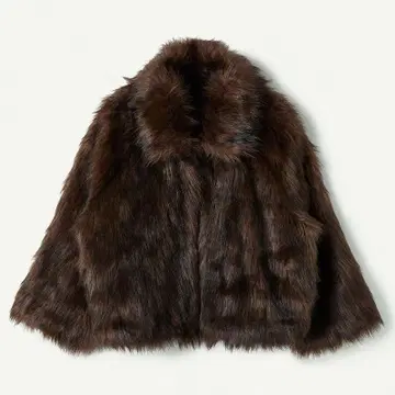 LEINWANDE Vegan Fur Jacket / Brown | 브랜드 중고거래 플랫폼, 번개장터