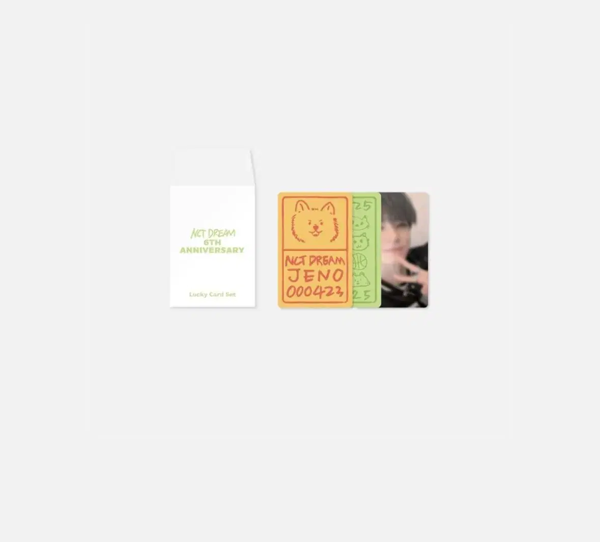 6th Anniversary Lucky Card Set jeno