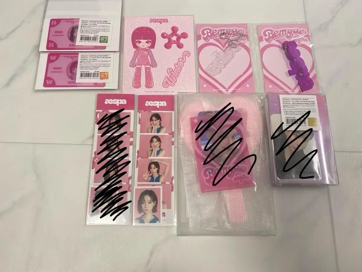 Aespa karina photocard winter photocard pop up Goods WTS