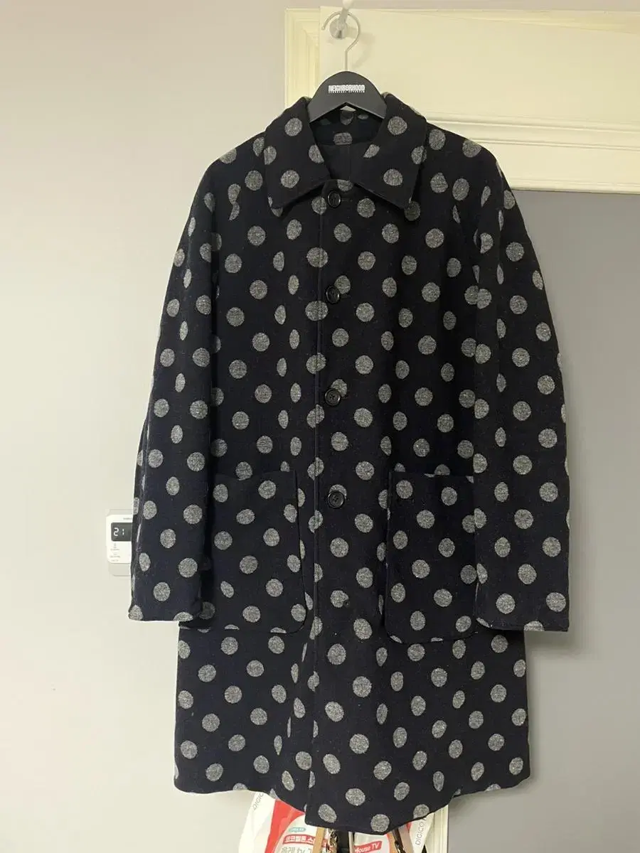 Engineeredgarments Polka Dot Coat, Coastline Parka