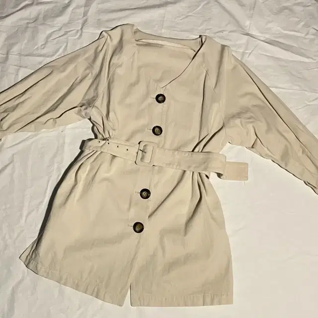 vintage belt shirt jacket