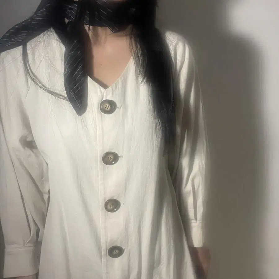 vintage belt shirt jacket