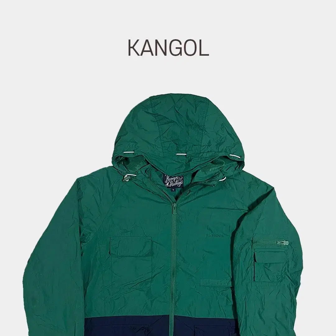 Kangol logo color scheme windbreaker BM2183