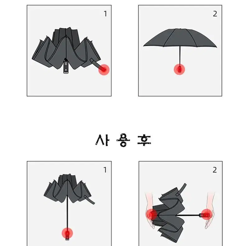 [무료배송 40개] 3단 양우산 자외선차단 홍보용 돌잔치 결혼식 답례품