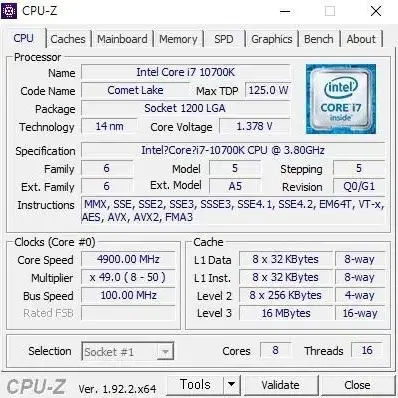 인텔 i7-10700k RTX2080 게이밍 본체 팝니다