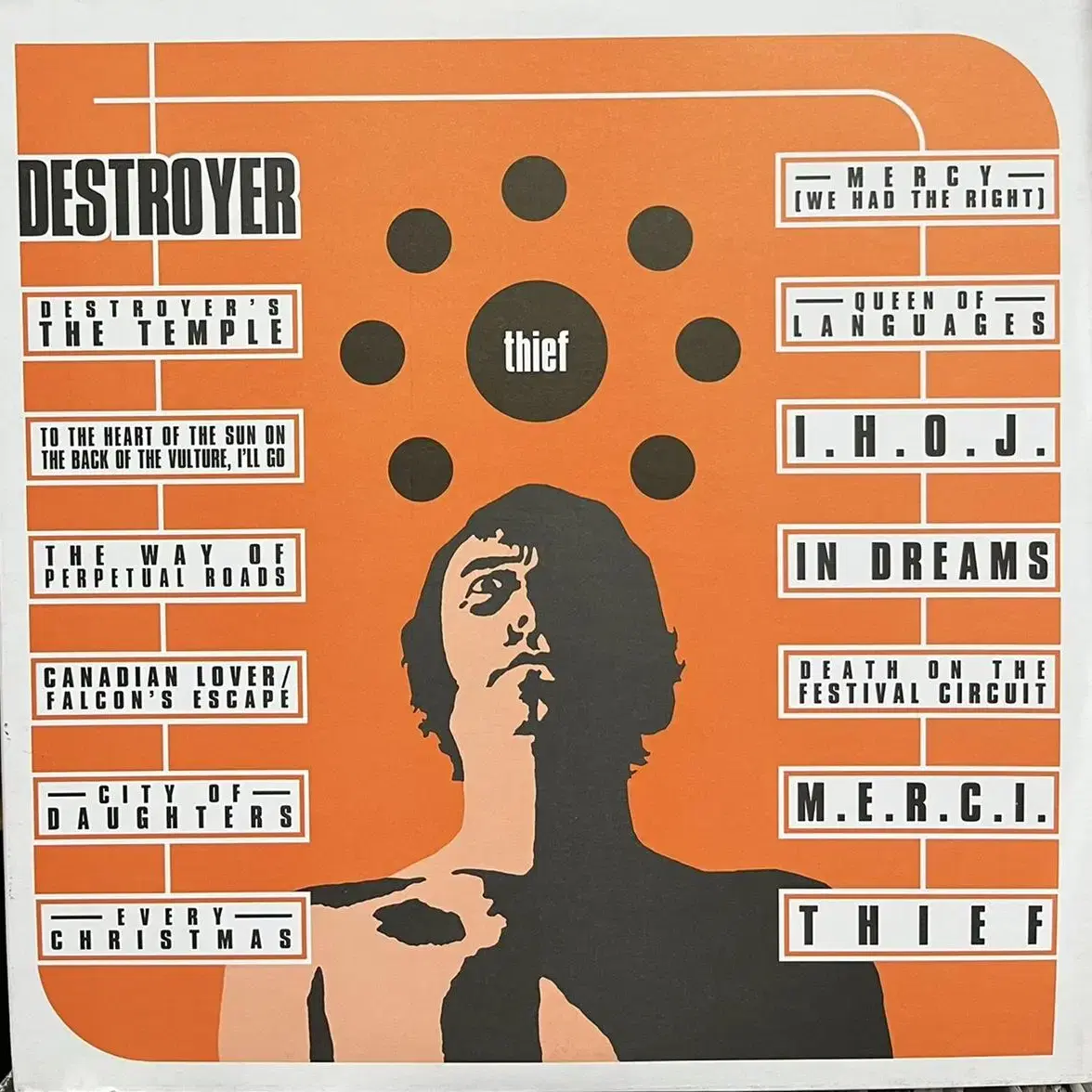 데스트로이어 Destroyer Thief & city of 합본 lp