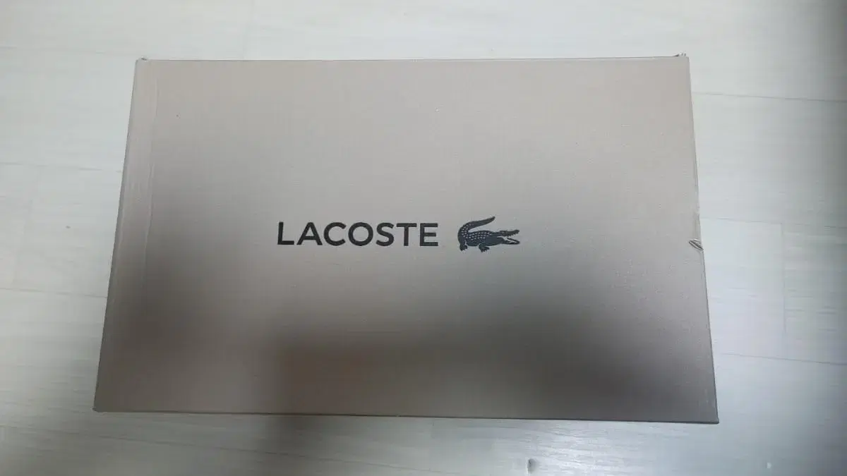 Lacoste sneakers in the box as new