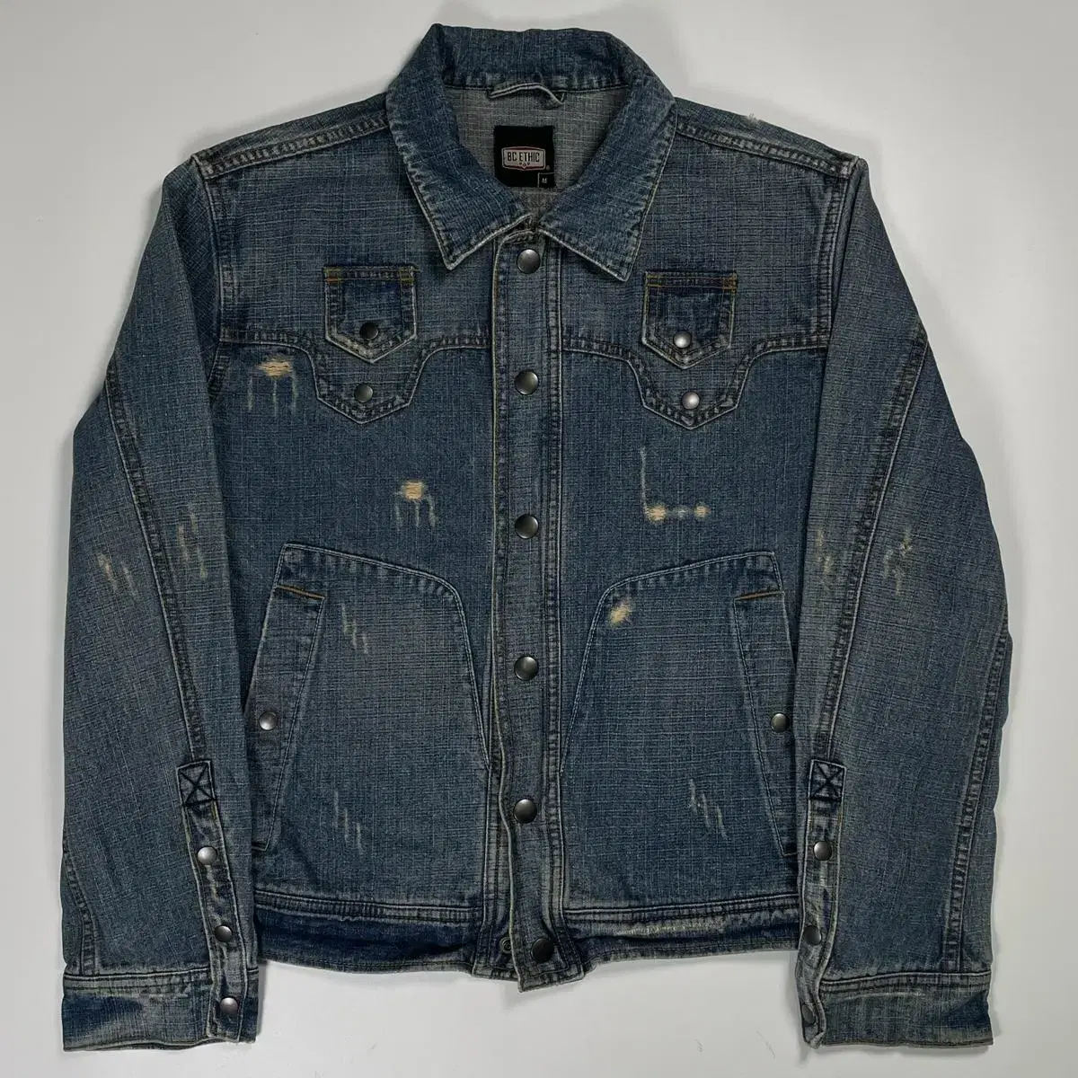 90s Bc Ethic Vintage Denim Jeans Jacket