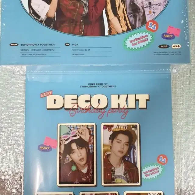 투바투 txt deco 데코키트 특전포함 양도