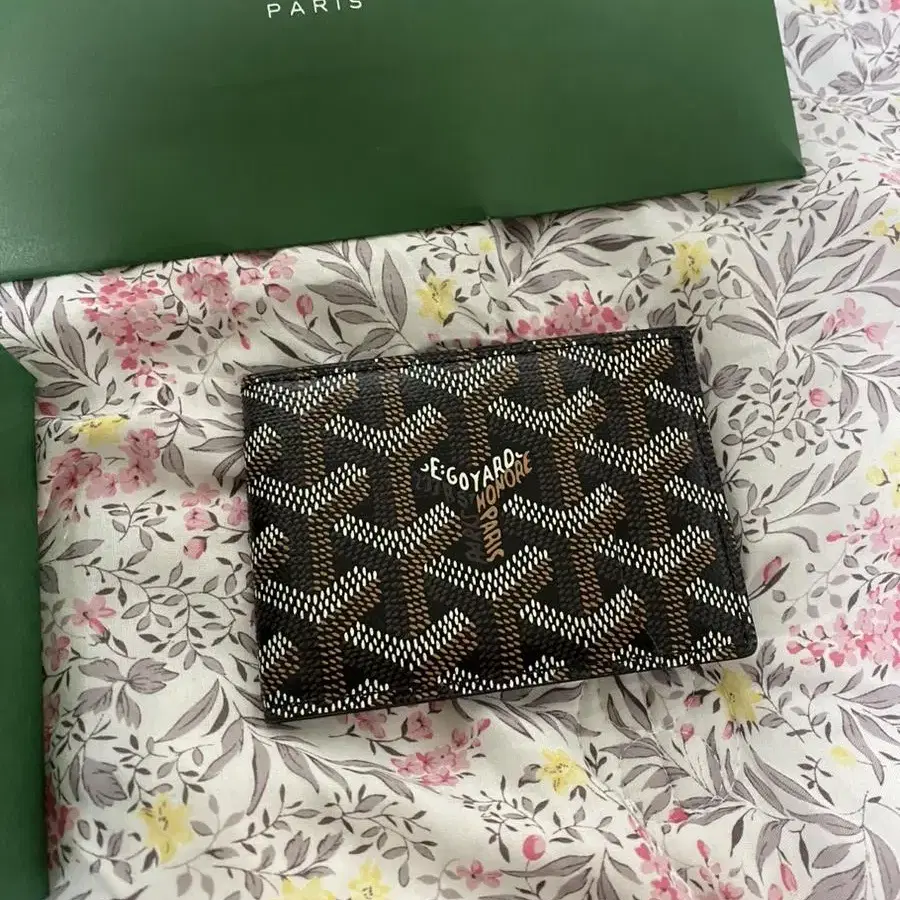 고야드 GOYARD 인서트 블랙 카드지갑 판매