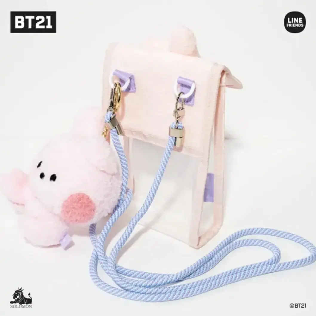 bt21 일본 미니 PVC백 스마트폰 백 바로배송