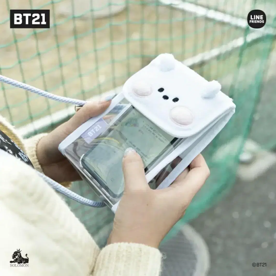 bt21 일본 미니 PVC백 스마트폰 백 바로배송