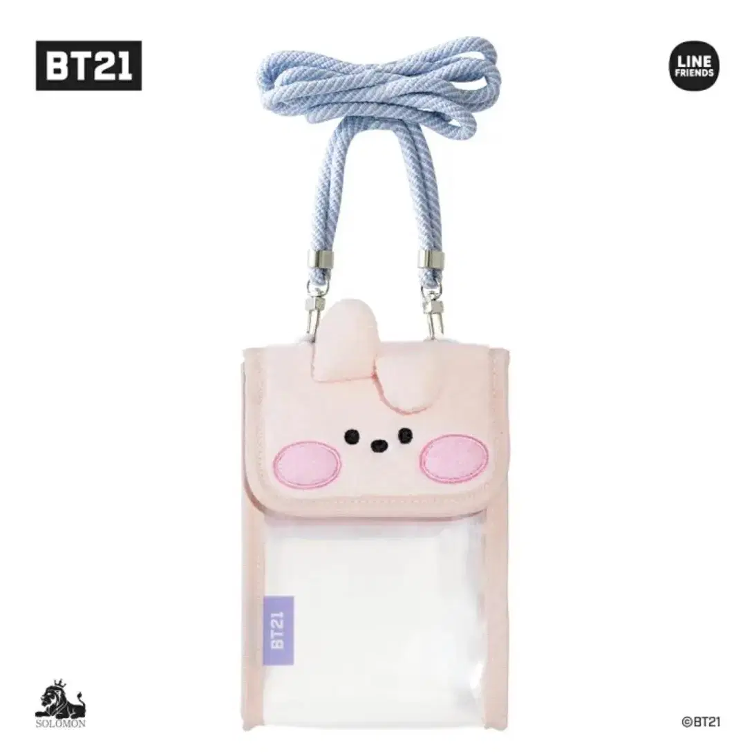 bt21 일본 미니 PVC백 스마트폰 백 바로배송