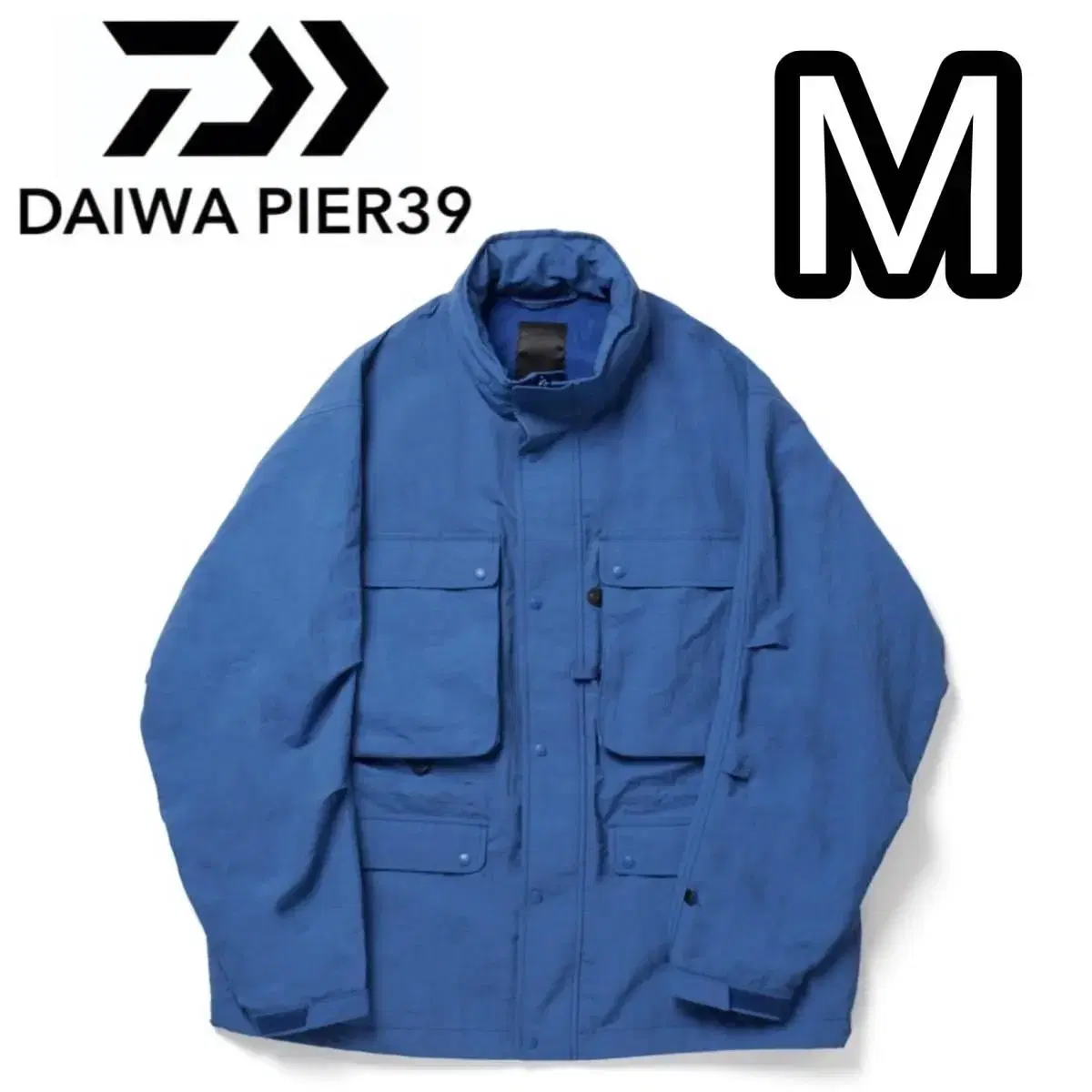 (NEW) Dywafier39 Tech Hiker Mountain Parka Royal Blue