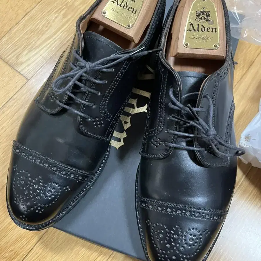 알든 코도반 alden 2146 Black Shell Cordovan