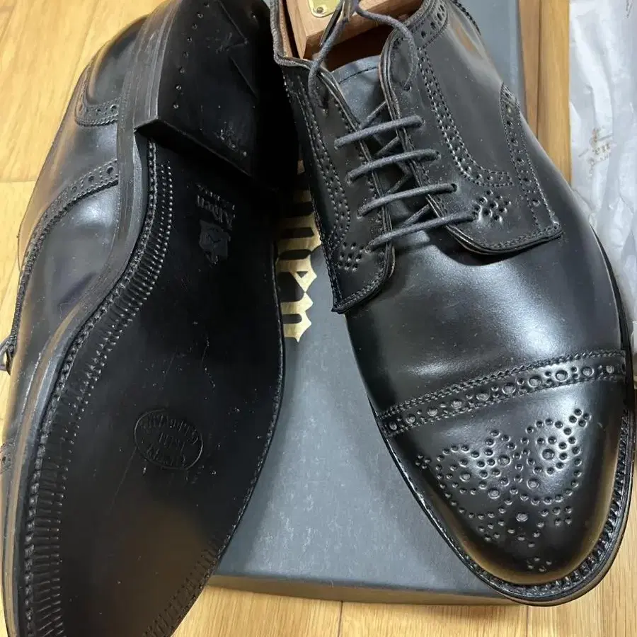 알든 코도반 alden 2146 Black Shell Cordovan