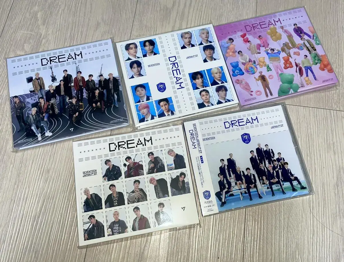 SEVENTEEN Japan album DREAM DREAM sealed sells