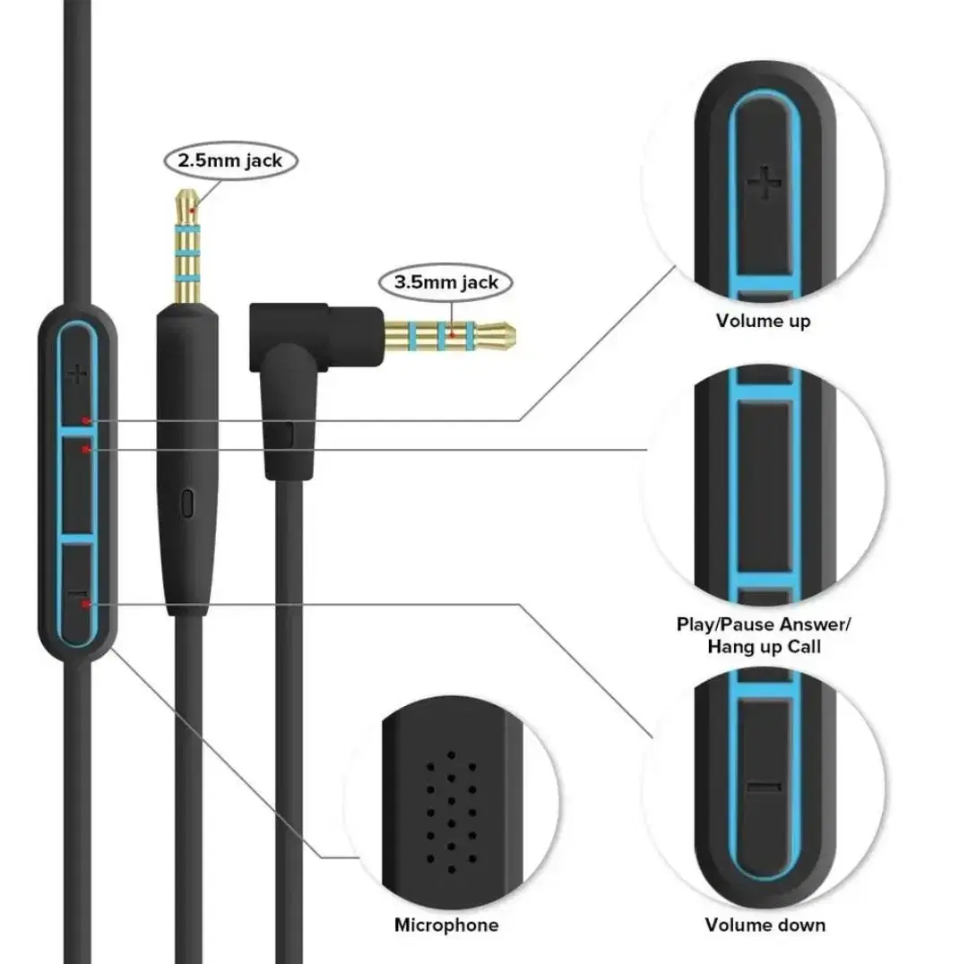 BOSE 헤드폰 헤드셋용 케이블