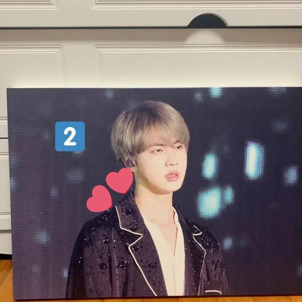 방탄 bts 김석진 액자 판매 A2 4개