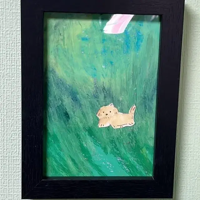 반려동물 그림 선물