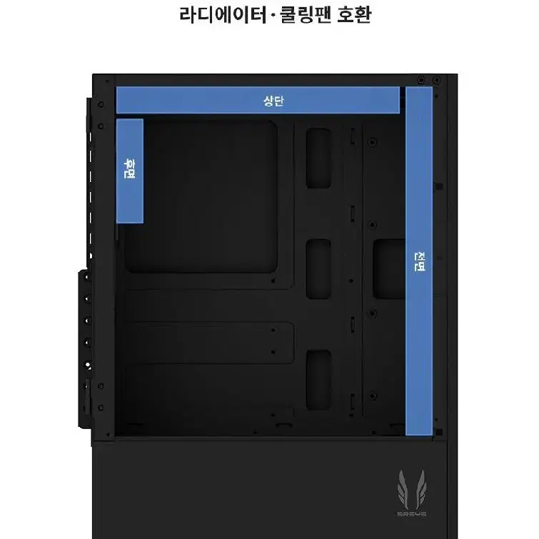 새제품 [미개봉] 3RSYS  R260 (화이트) 미들타워 케이스