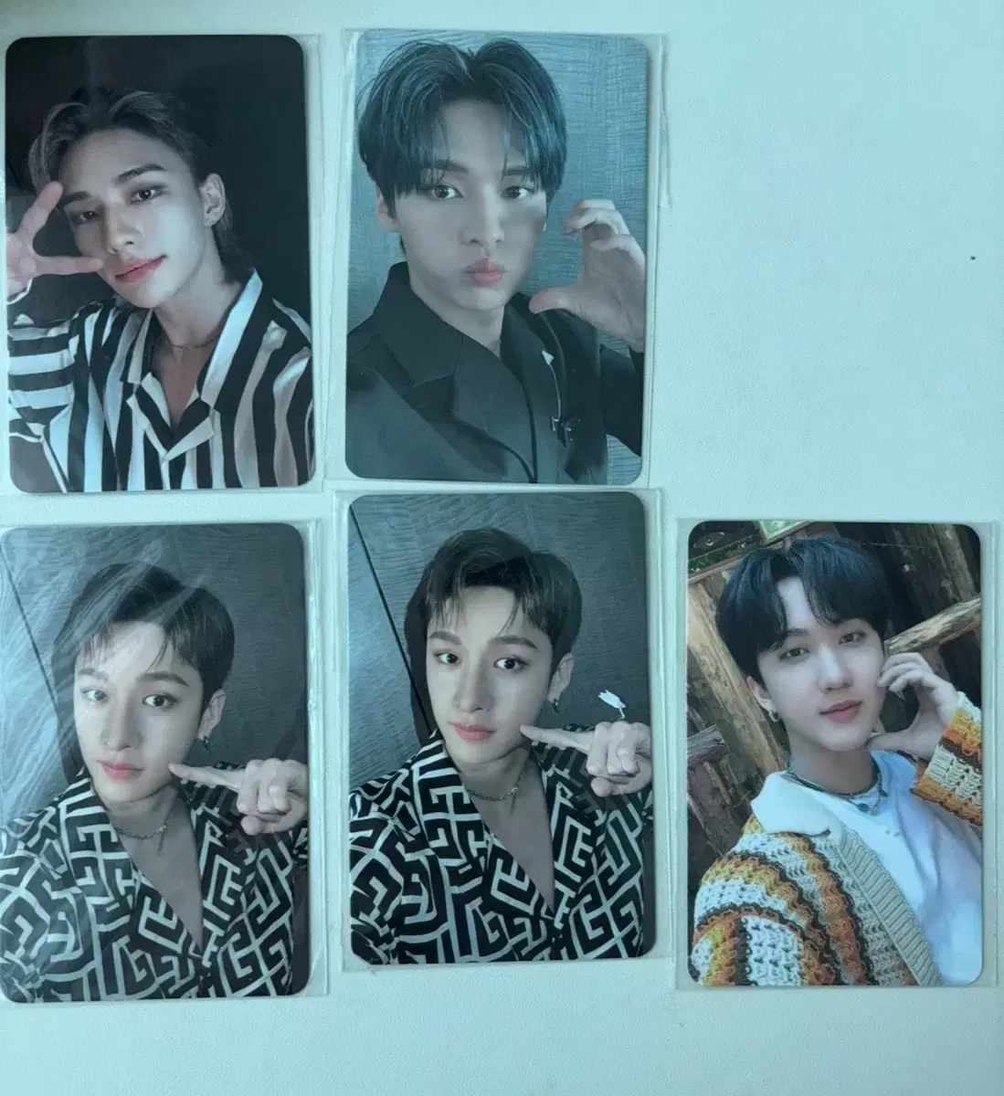 스트레이키즈 리노 제주도 전시회 포카 jypshop 스키주스토어 포토카드