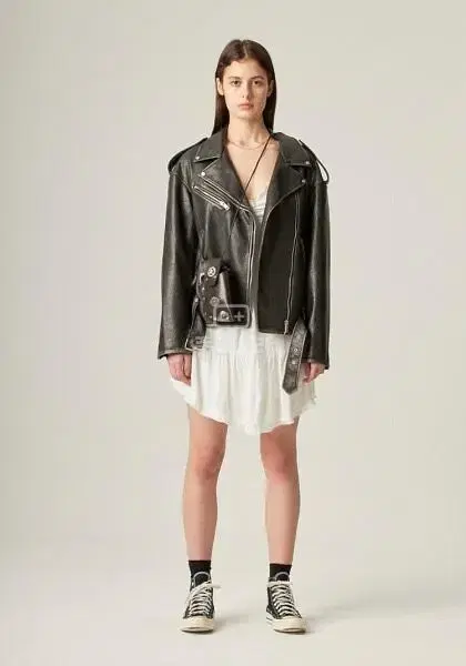 스푸닝 글로니 가죽자켓(VINTAGE FUNK LEATHER JACKET