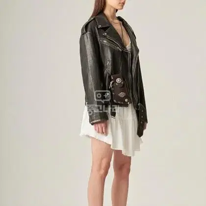 스푸닝 글로니 가죽자켓(VINTAGE FUNK LEATHER JACKET