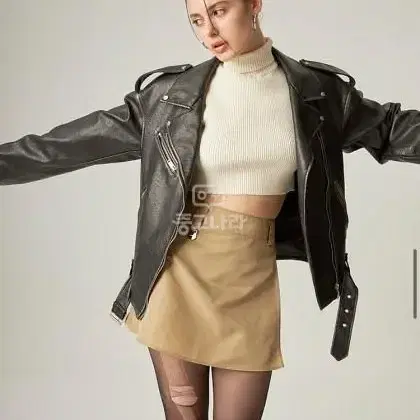 스푸닝 글로니 가죽자켓(VINTAGE FUNK LEATHER JACKET