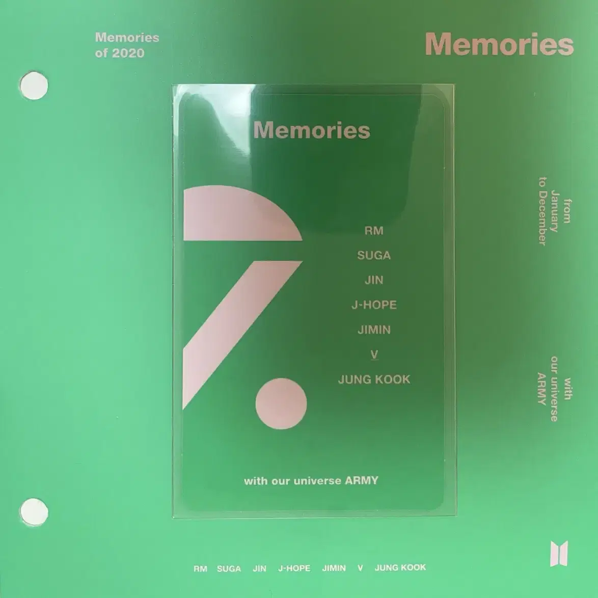 방탄 태형 메모리즈2020bts memories 2020Taehyung