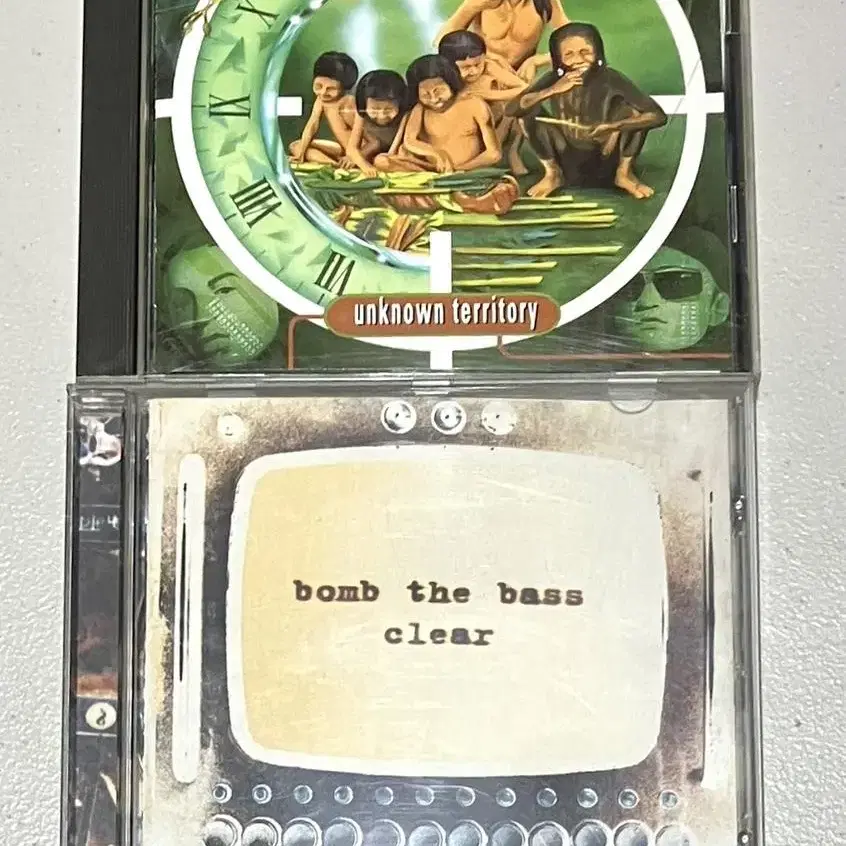 일본 직수입 Bomb The Bass CD2장 일괄 10000원