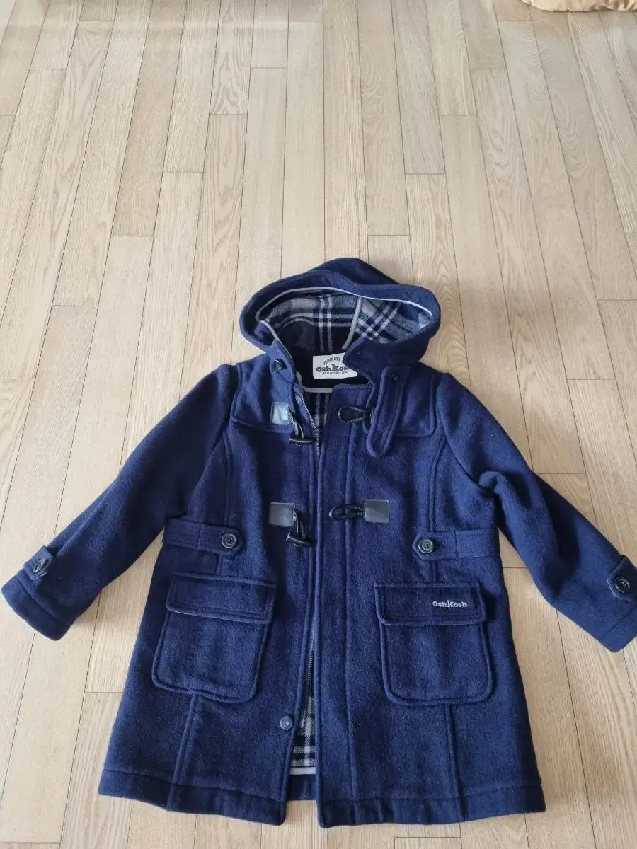 Children's woolen coat