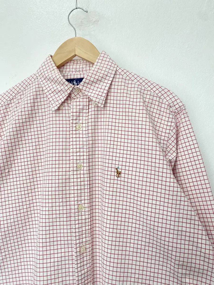 [3746] Polo Ralph Lauren Check Shirt 15 1/2SIZE