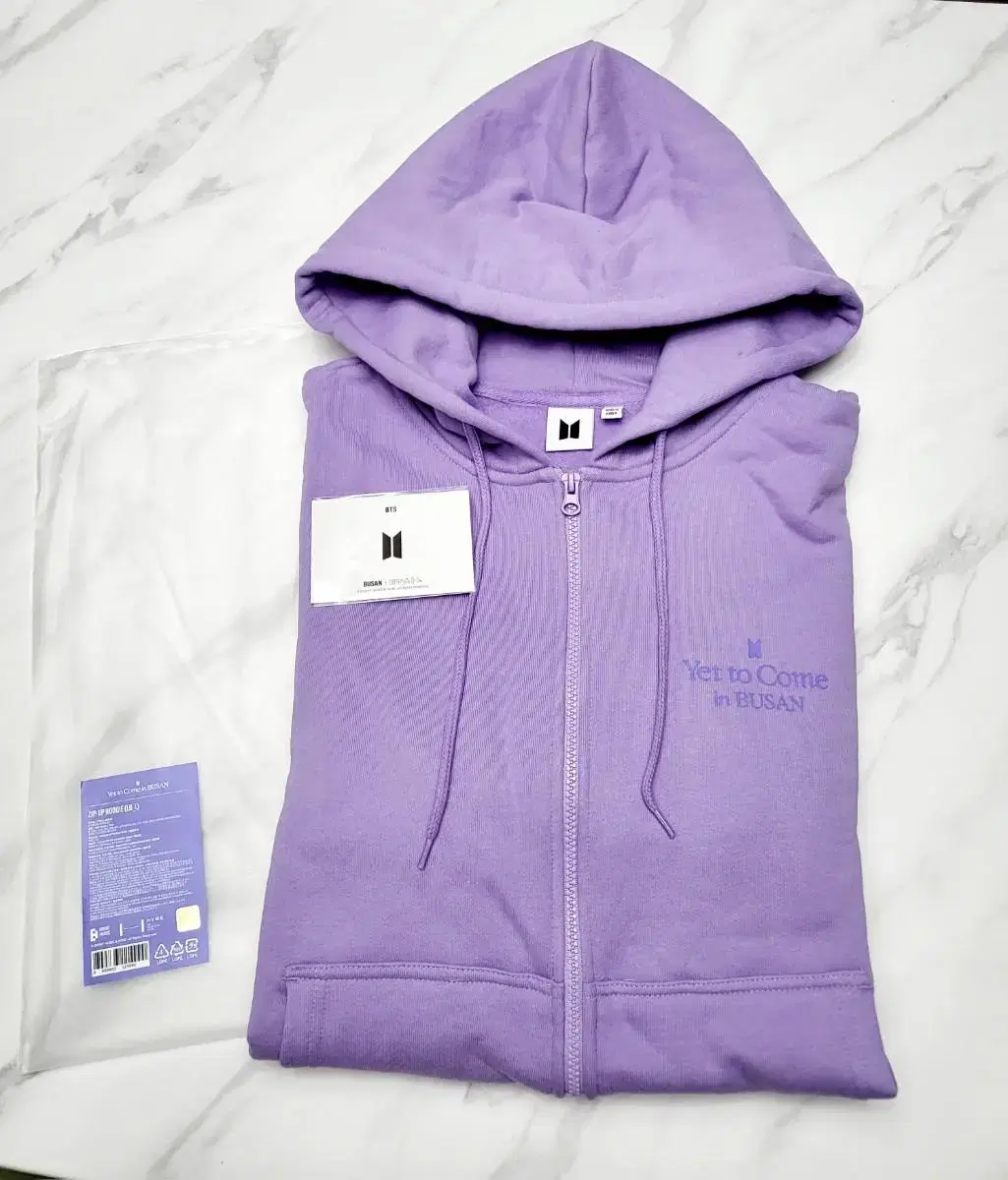 BTS Bora Hood Zip Up Busan Concert Old Together (M)