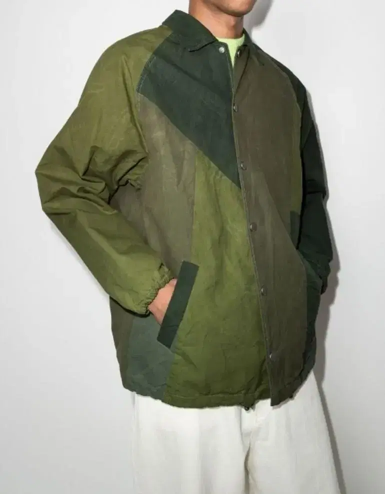 YMC Sax Panel Jacket XL Green New