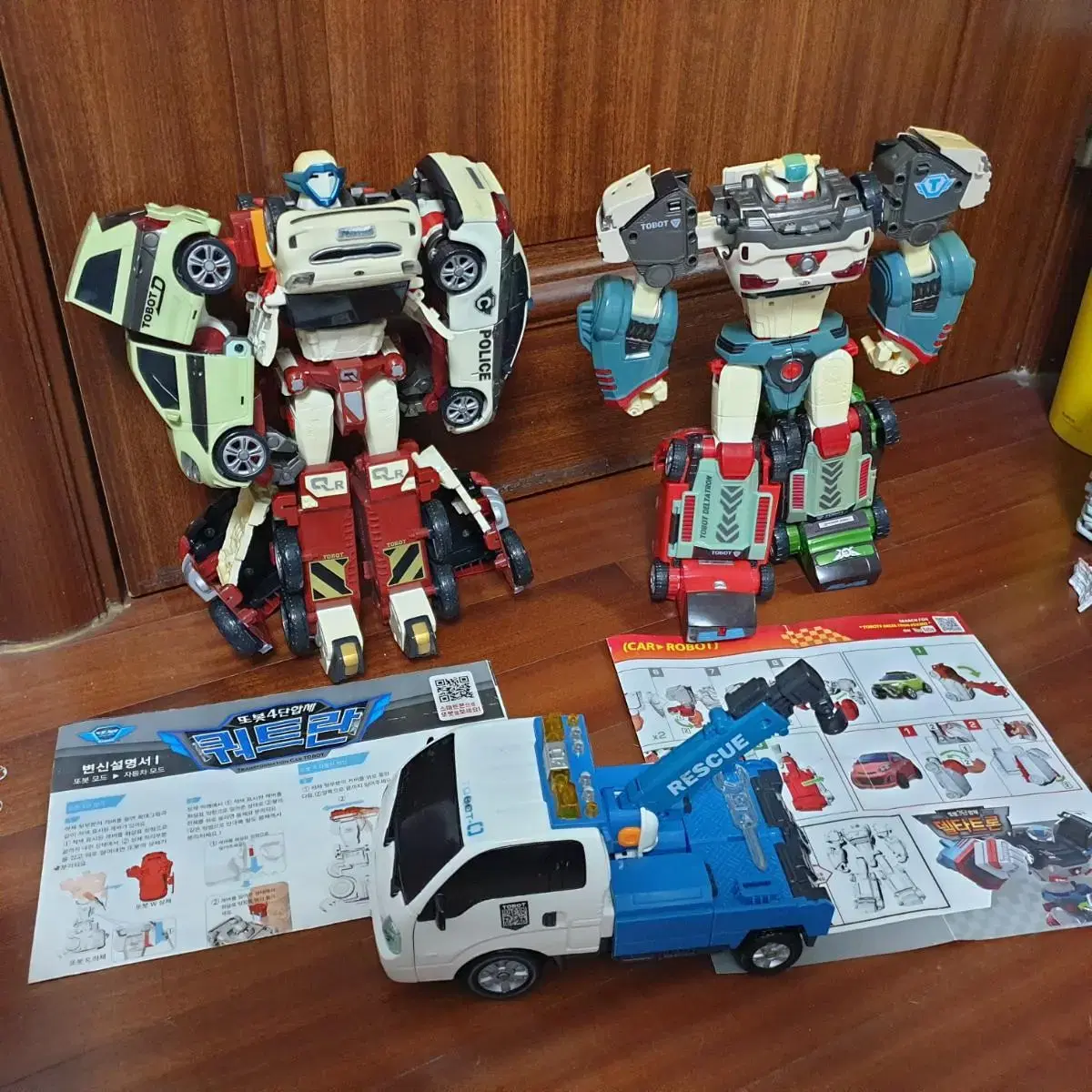 일괄 또봇 zero&쿼트란&델타트론