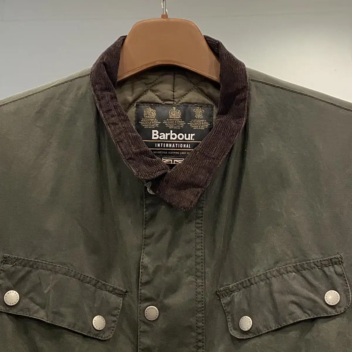 barbour 바버 인터네셔널 듀크 자켓