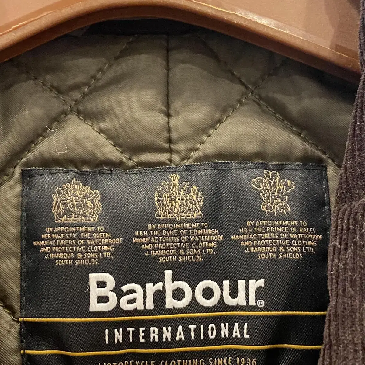 barbour 바버 인터네셔널 듀크 자켓