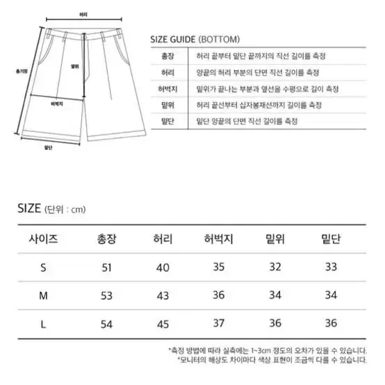 시그니처 하프팬츠 새상품 라지사이즈