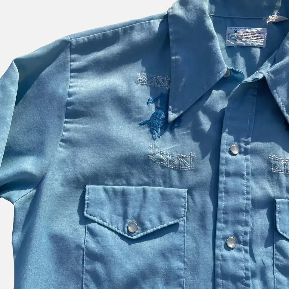 70s K Mart vintage rodeo snap shirts