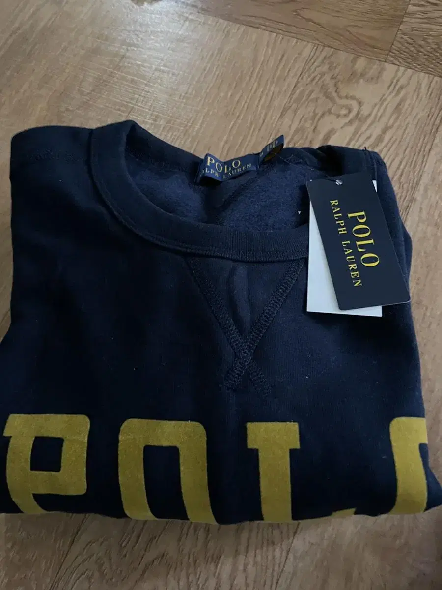 Polo SweatshirtM (Navy)