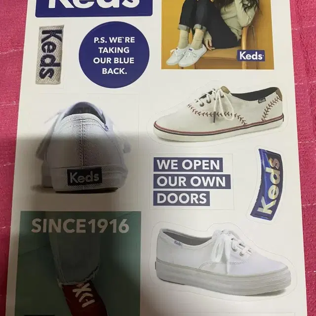 크리스탈 케즈 KEDS 룩북