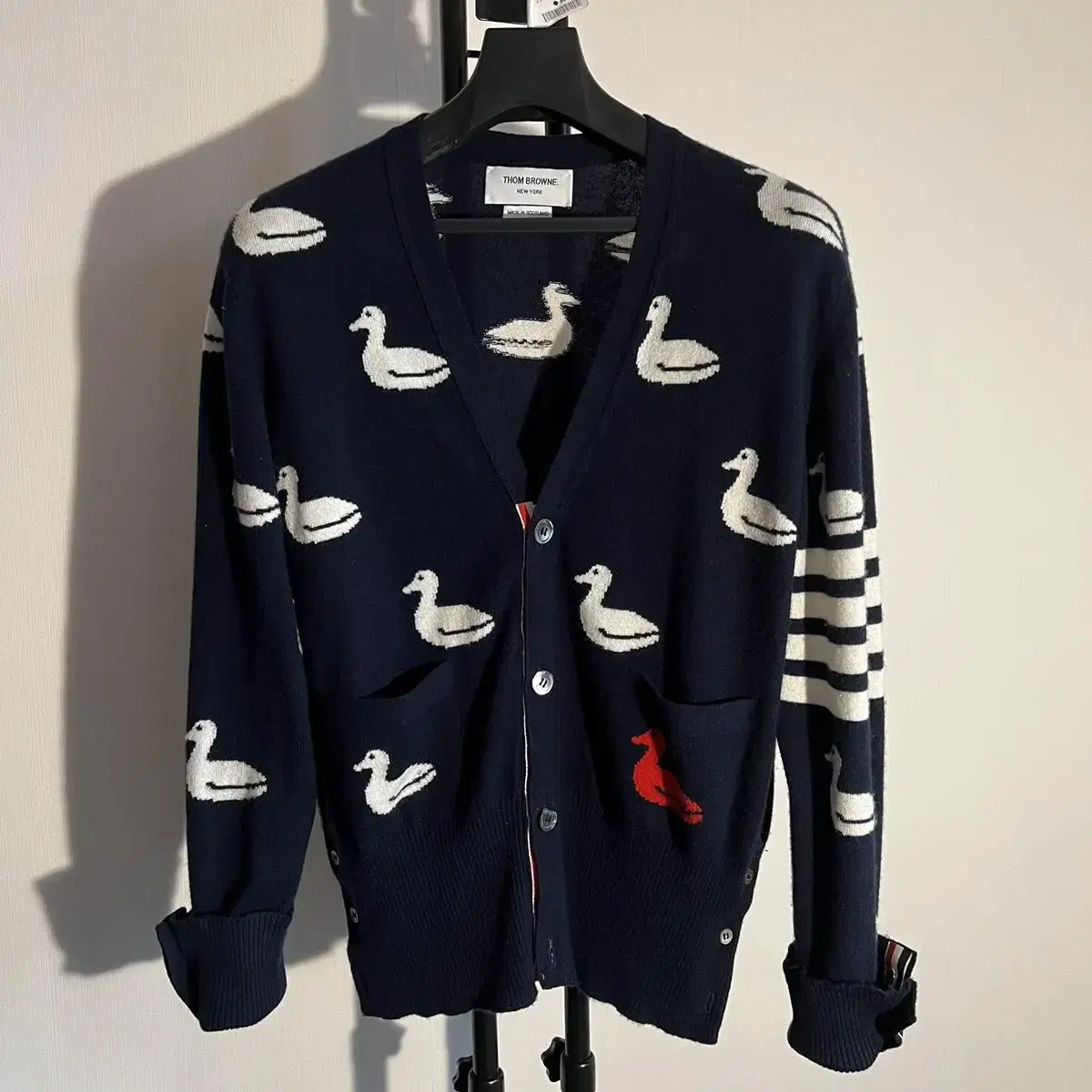 [A,2size] Thom Browne Cashmere Duck Duck Cardigan MKC230A