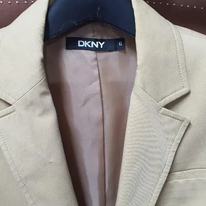 dkny 면 자켓