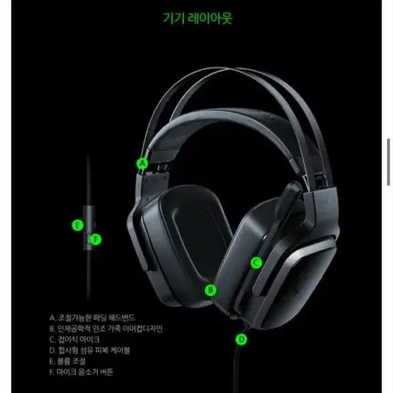 Razer Tiamat 2.2 V2 게미밍 헤드셋