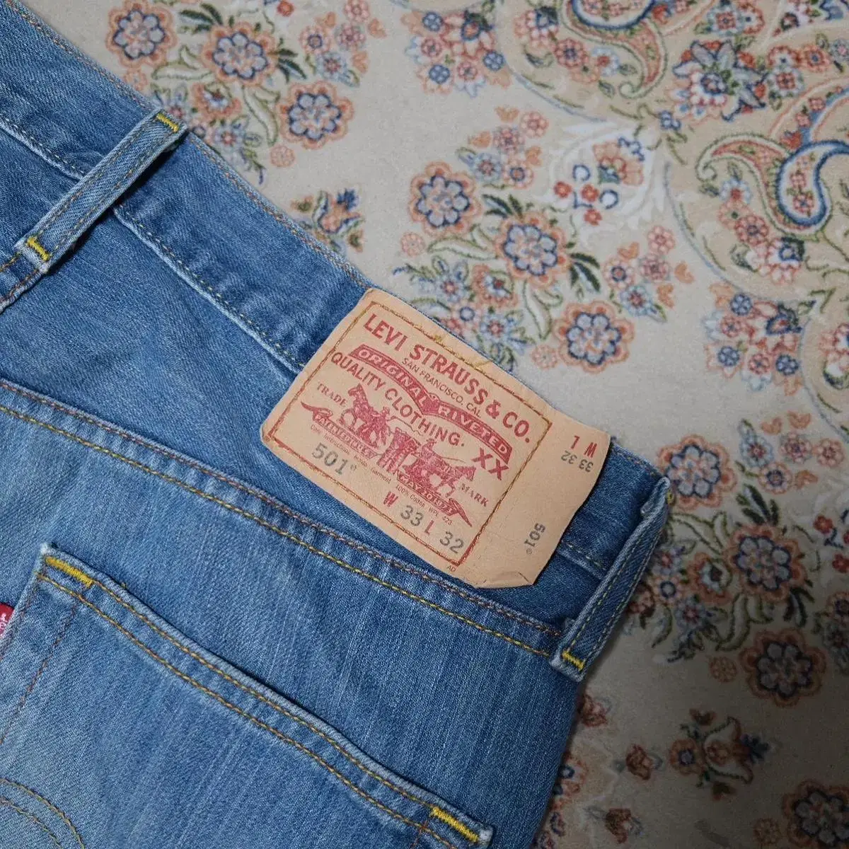 Levis 501 33x32 Made in Mexico (00년대 )