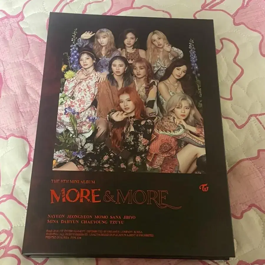 트와이스 more&more 앨범