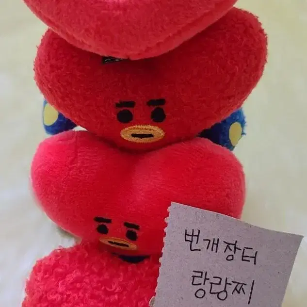 bt21 타타 머리끈 부클 헤어핀 4종 일괄