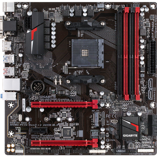 GIGABYTE GA-AB350M-Gaming 3 (AM4/AB350)