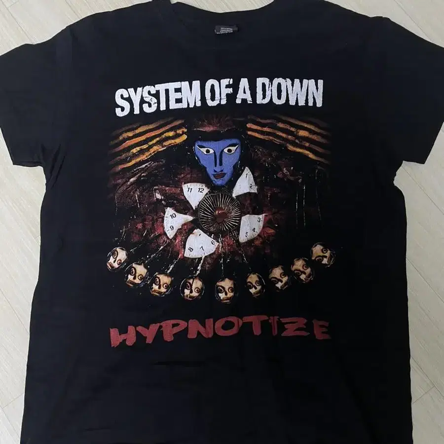 system of a down hypnotize 락티셔츠 반팔티